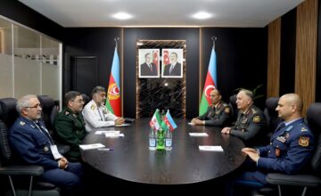 Les relations militaires entre l&rsquo;Azerbaïdjan et l&rsquo;Iran ont été discutées