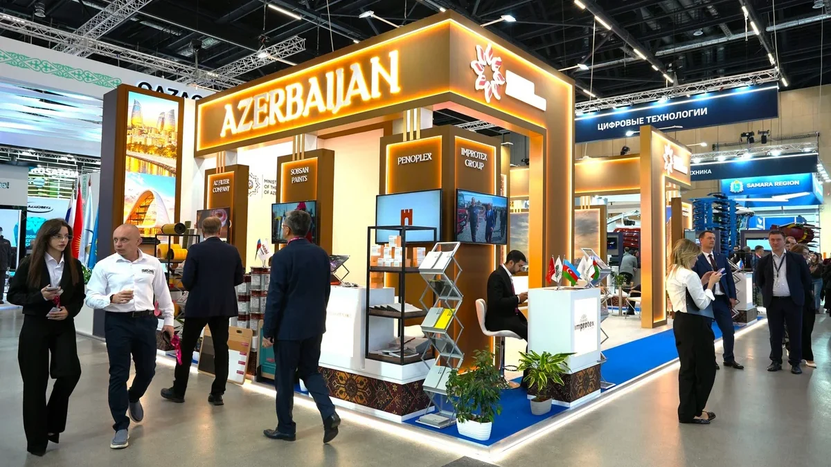 Les produits azerbaïdjanais sont présentés sur un stand national unifié à l&rsquo;exposition industrielle internationale de Minsk