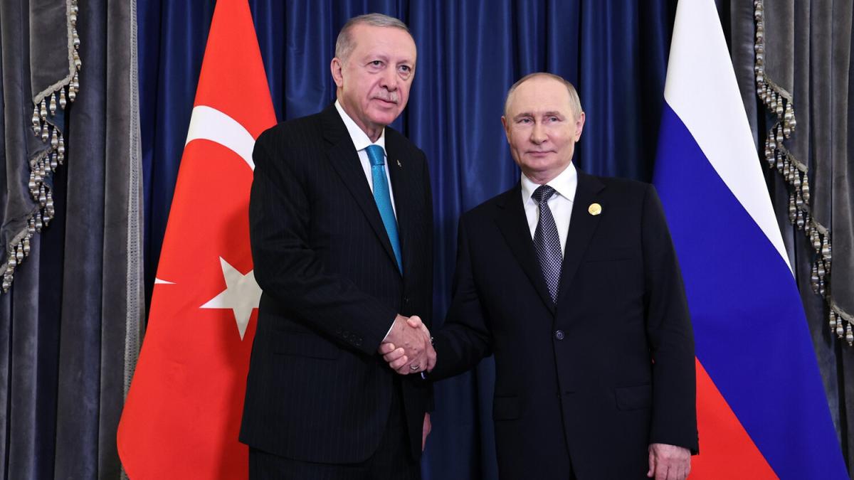 Erdogan et Poutine ont discuté de la sécurité en mer Noire et du conflit ukrainien