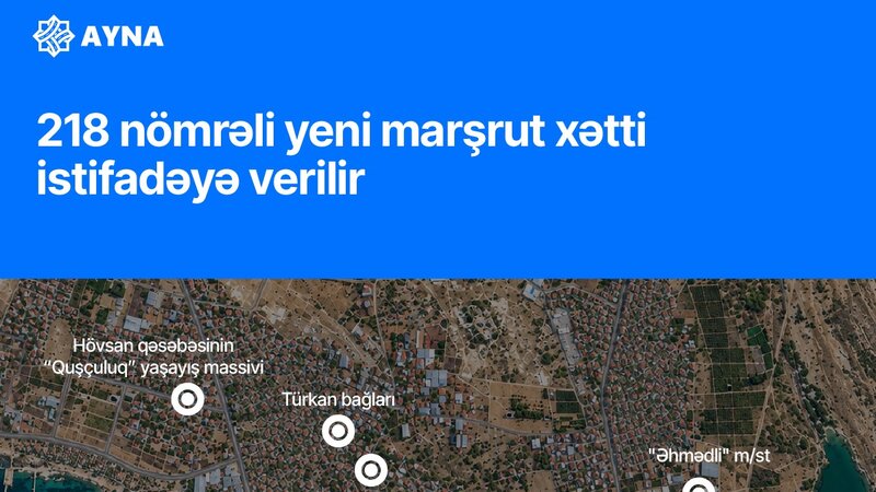 Une nouvelle ligne de bus sera mise en service à Bakou