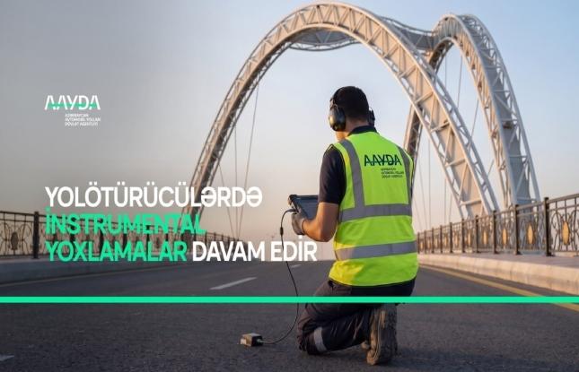 Demain, une inspection sera effectuée sur le passage supérieur de l&rsquo;avenue Ziya Bunyadov