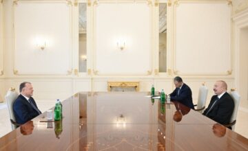 Le président Ilham Aliyev a reçu le président de la Fédération Internationale de Judo