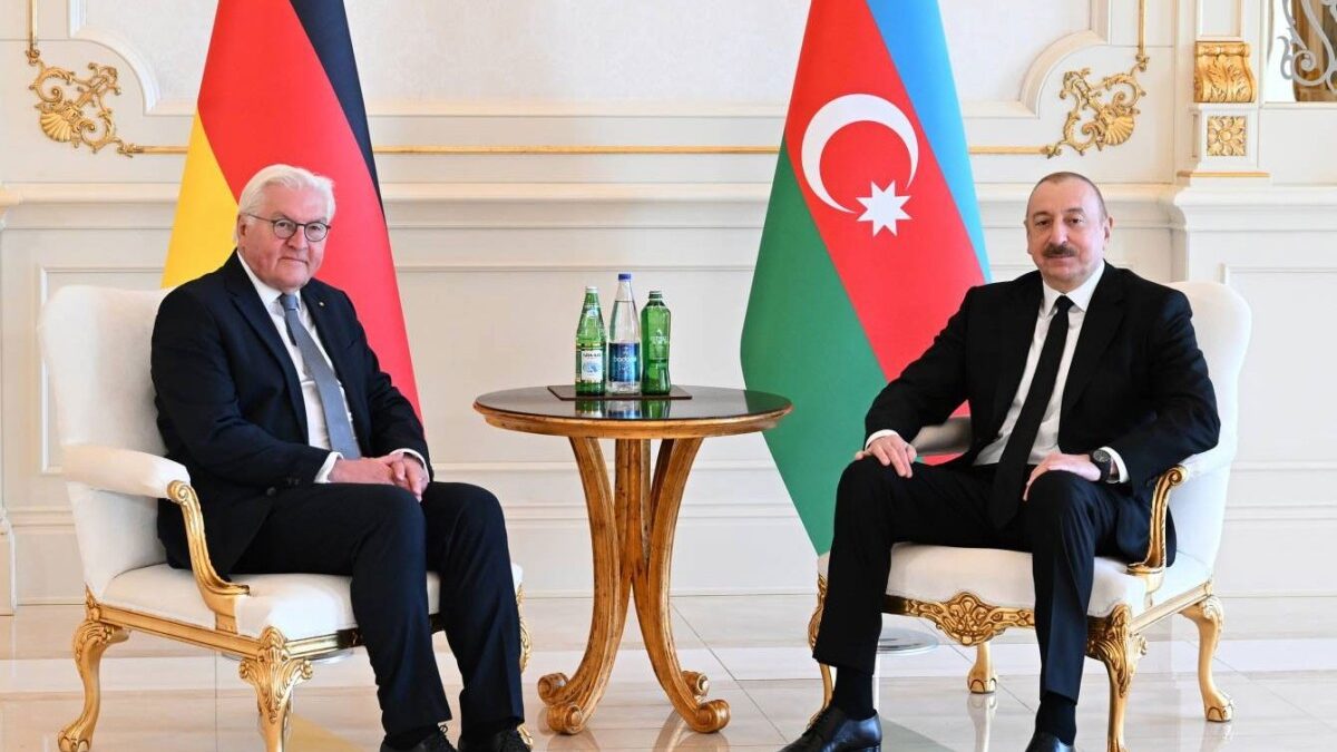 Le dirigeant azerbaïdjanais a félicité le président allemand