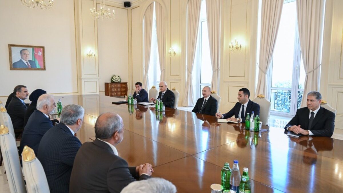 Le président Ilham Aliyev a reçu le ministre de l&rsquo;Intérieur de l&rsquo;Iran
