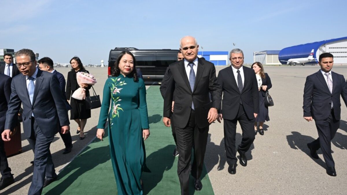 Le vice-président du Vietnam est arrivé en Azerbaïdjan