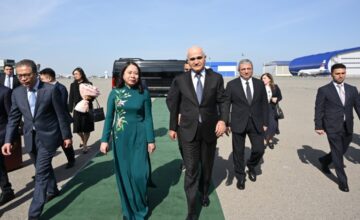 Le vice-président du Vietnam est arrivé en Azerbaïdjan