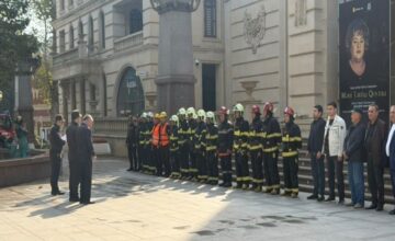 Formation tactique incendie tenue à la Philharmonie de Gandja
