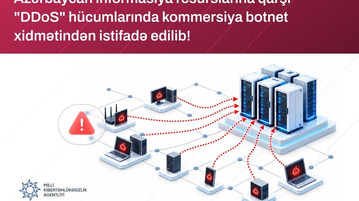 Utilisation d&rsquo;un service commercial dans les attaques DDoS contre les ressources d&rsquo;information azerbaïdjanaises