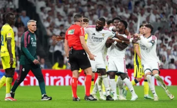 Vinícius, joueur du « Real », suspendu pour 4 matchs