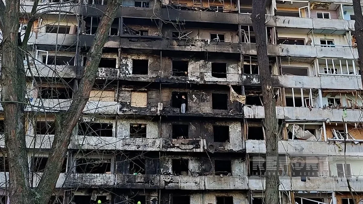 Un appartement d&rsquo;une famille azerbaïdjanaise détruit lors d&rsquo;une attaque aérienne sur Kiev