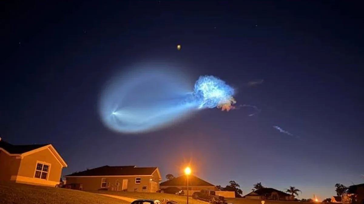 Une méduse géante est apparue dans le ciel ! La raison a été révélée