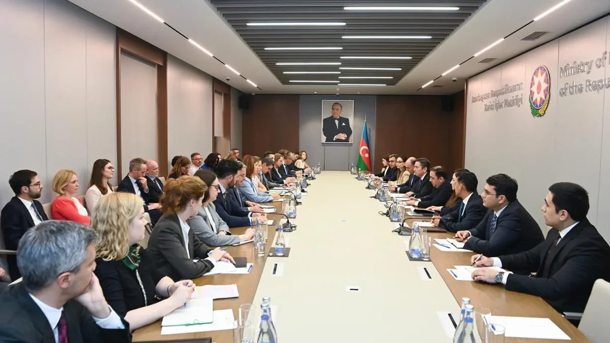 Les questions régionales entre l&rsquo;Azerbaïdjan et l&rsquo;UE ont été discutées
