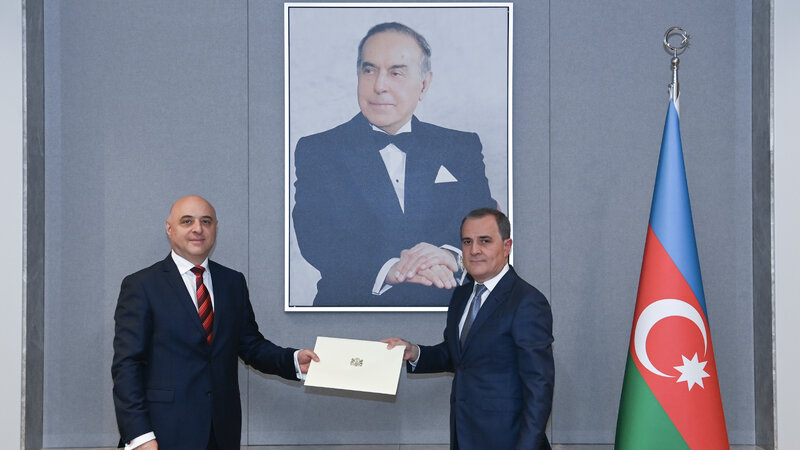 Djeyhoun Bayramov a rencontré le nouvel ambassadeur de Géorgie