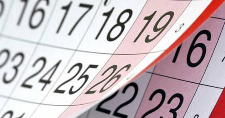 En novembre, il n&rsquo;y aura pas de travail pendant 11 jours