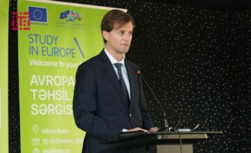 L&rsquo;ambassadeur de Belgique invite les étudiants azerbaïdjanais à l&rsquo;exposition « Étudier en Europe »